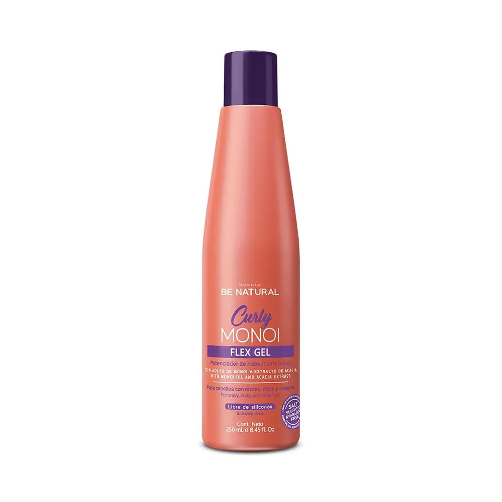 Gel Be Natural Curly Monoi Flex rizos 250 ml
