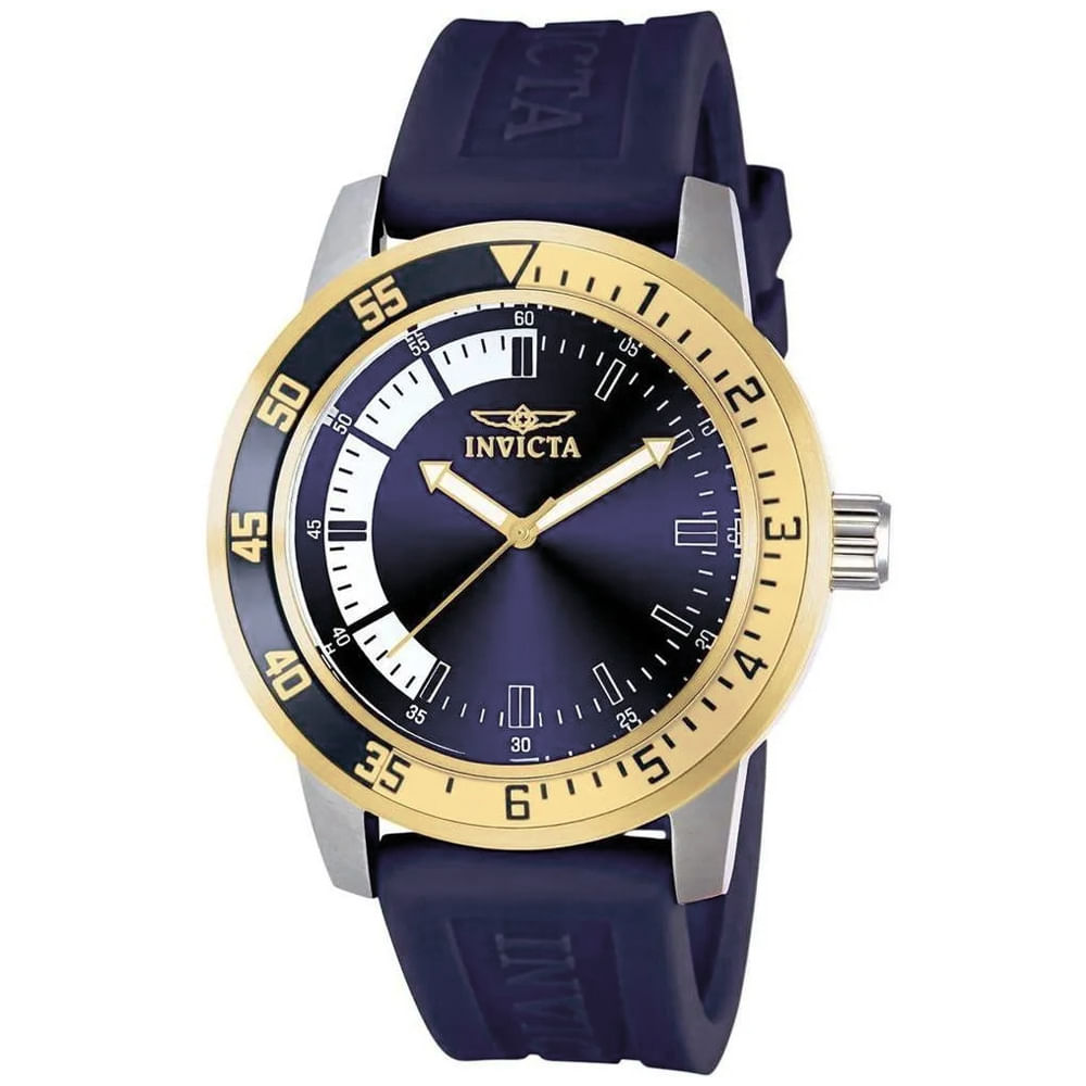 Reloj Invicta Specialty 12847 Acero Inoxidable Correa de Silicona y Dial Morado