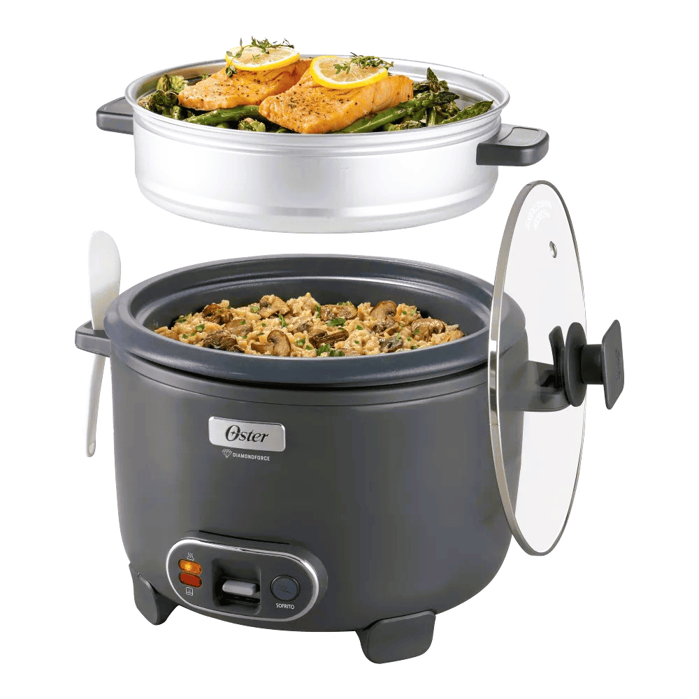 Olla Arrocera Oster 3 en 1 - 15 Tazas Sofrito - Vaporera - Cocina