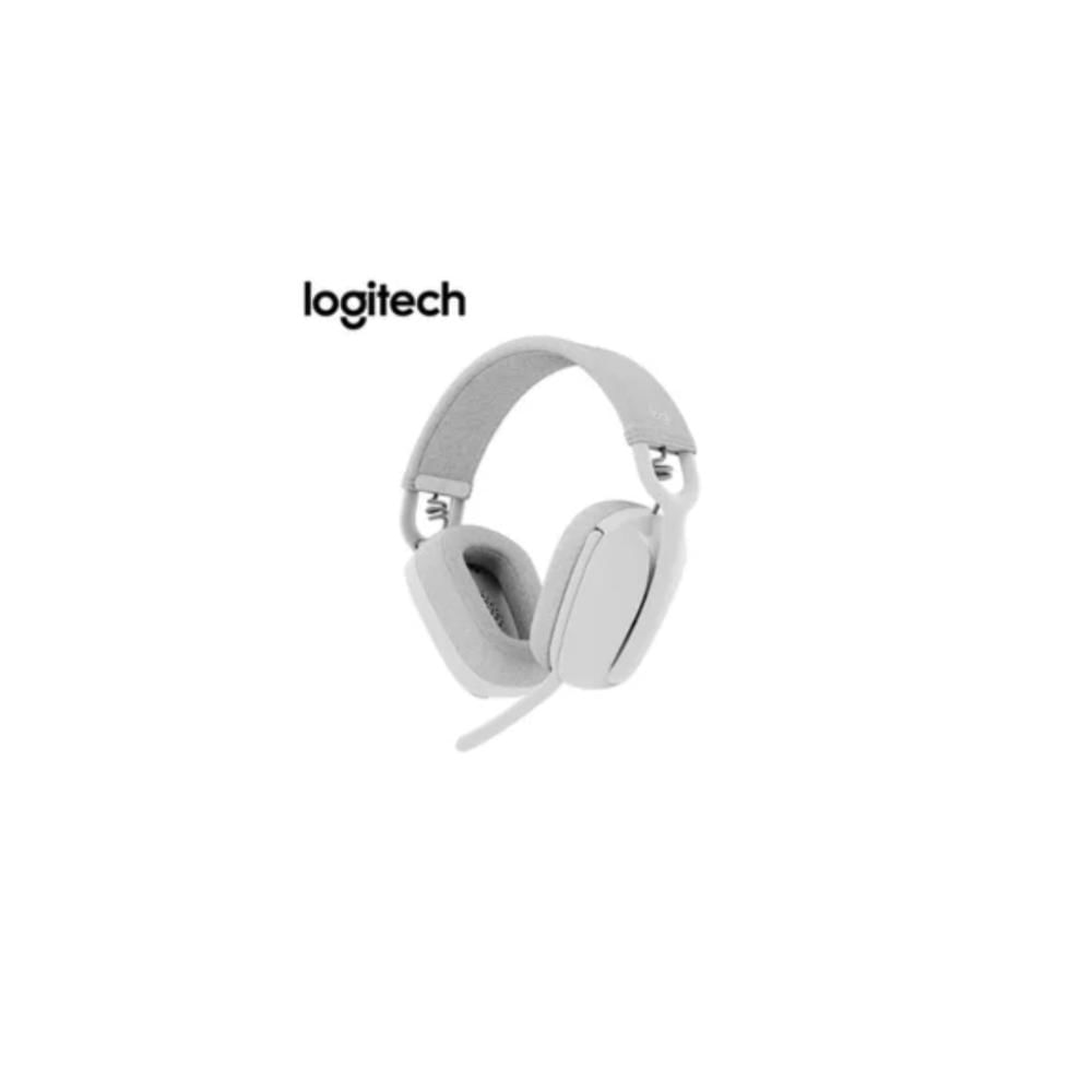 AUDIFONO CON MICROFONO LOGITECH ZONE VIBE 100 BLUETOOTH WHITE