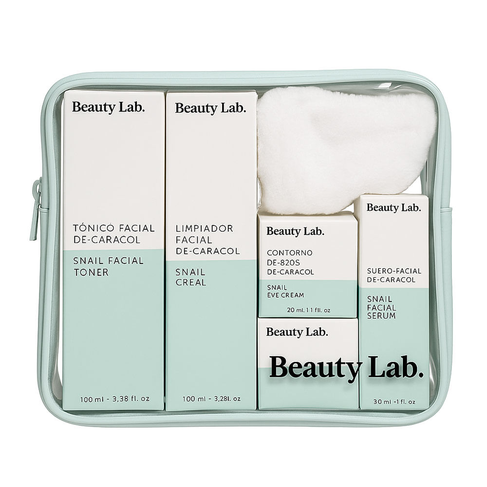 Pack facial Beauty Lab Mucina de Caracol regenerante