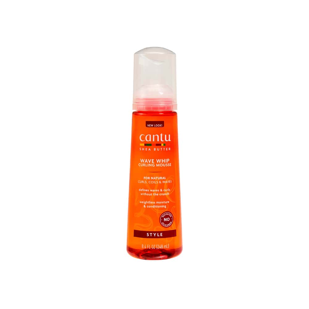 Espuma para definir rizos Cantu Manteca de Karité Wave Whip Curling Mousse 248 ml