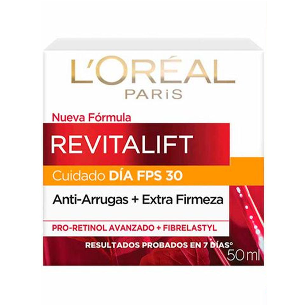 Crema de día L’Oréal Paris Revitalift AntiArrugas FPS 30