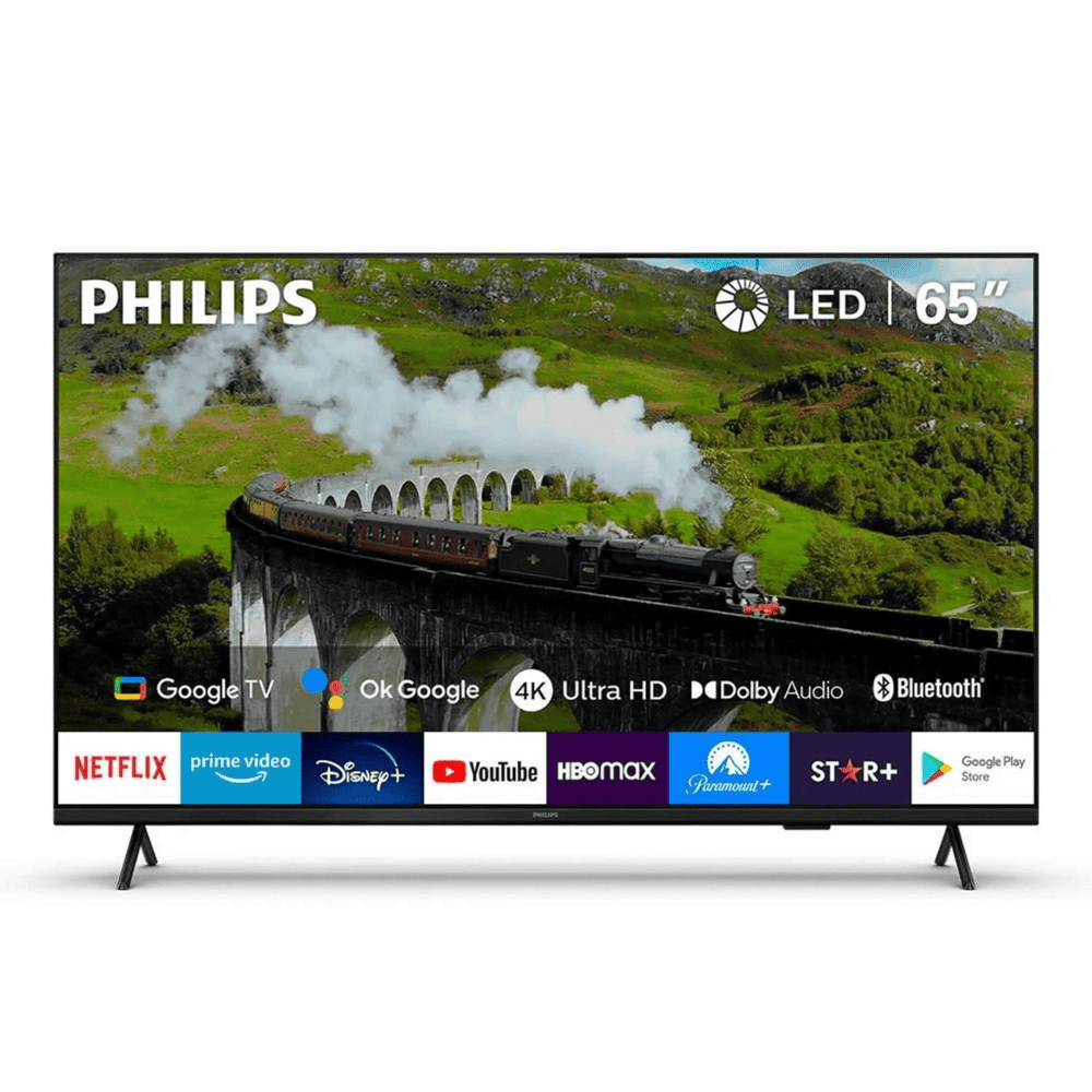 Televisor Philips 65 Pulgadas UHD 4K Google TV Smart TV 65PUD7408