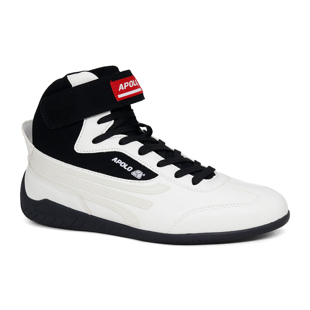 Zapatillas Botines Hombre Apolo AH25-40Q4 BLANCO/NEGRO 42