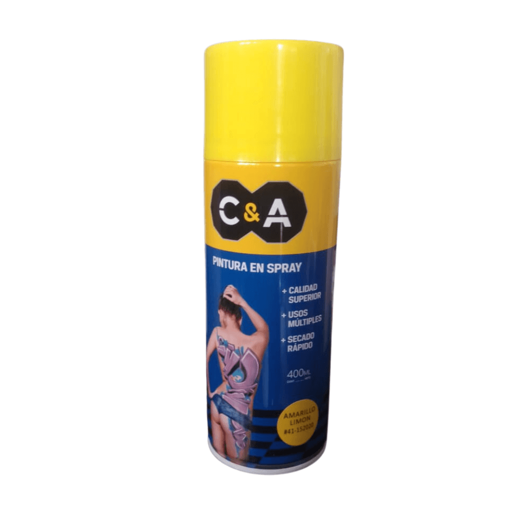 Pintura Spray CyA Amarillo Limon 41 - Amarillo