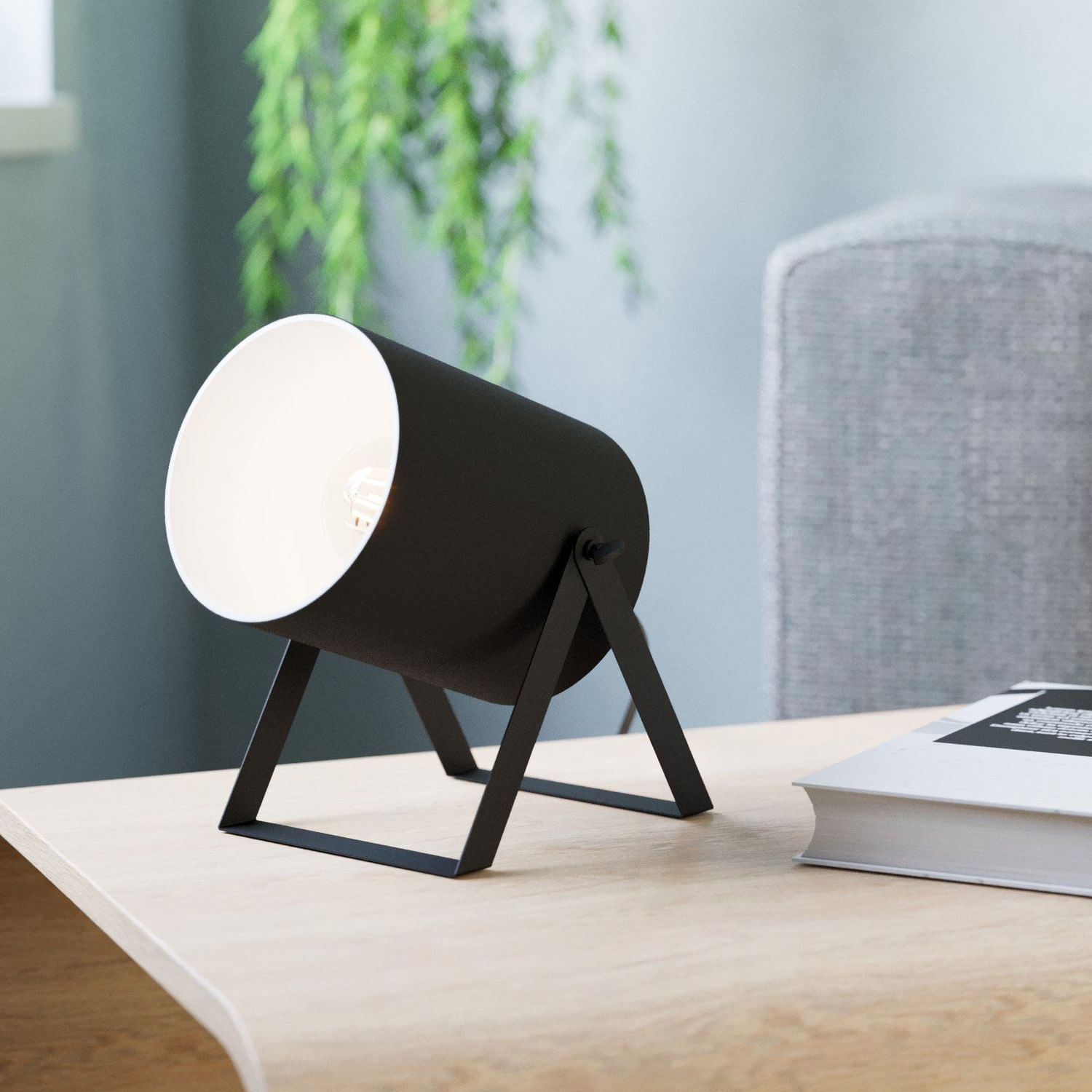 Lámpara De Mesa Eglo Villavate 1