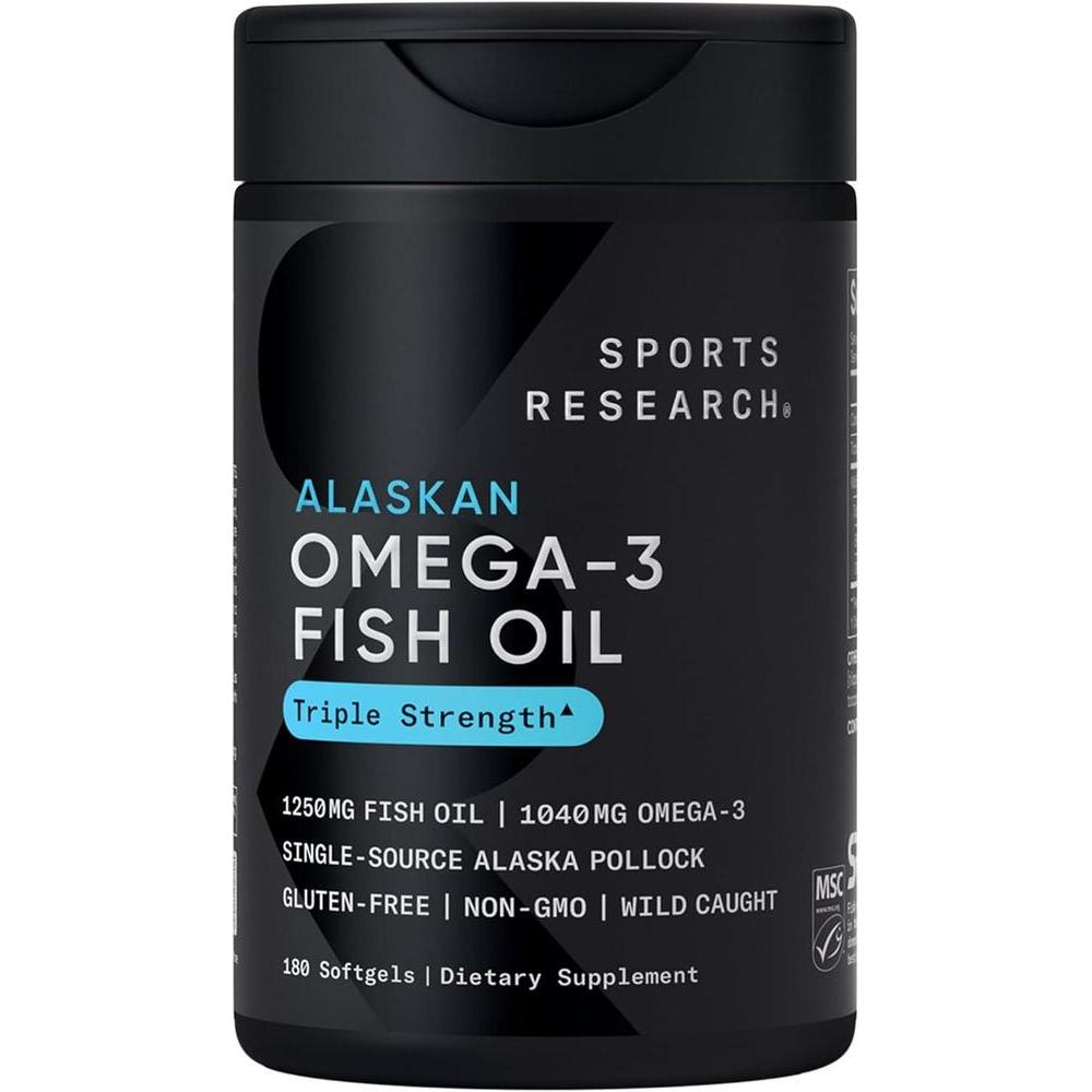 Omega-3 Aceite de Pescado SR 1250 - 180 Cápsulas blandas