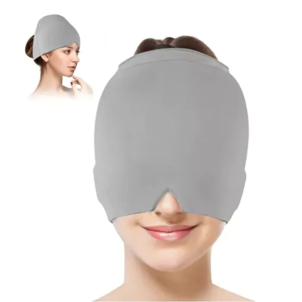 Gorro Terapéutico Para Aliviar La Migraña - Plomo