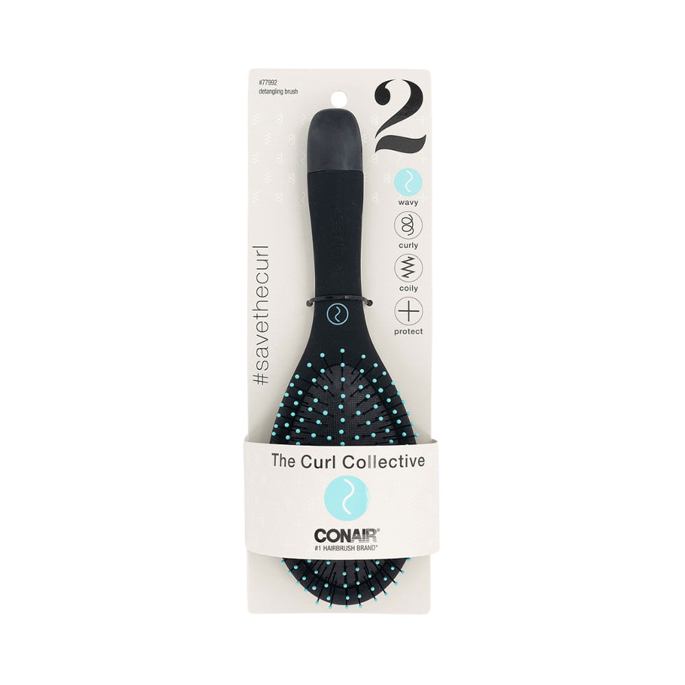Cepillo Conair The Curl Collective Wavy Detangling Brush 2