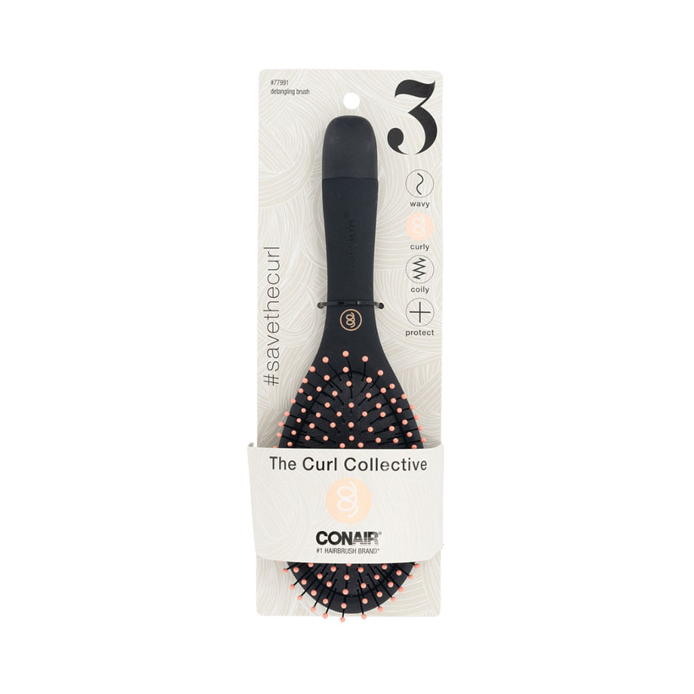 Cepillo Conair The Curl Collective Wavy Detangle Brush 3