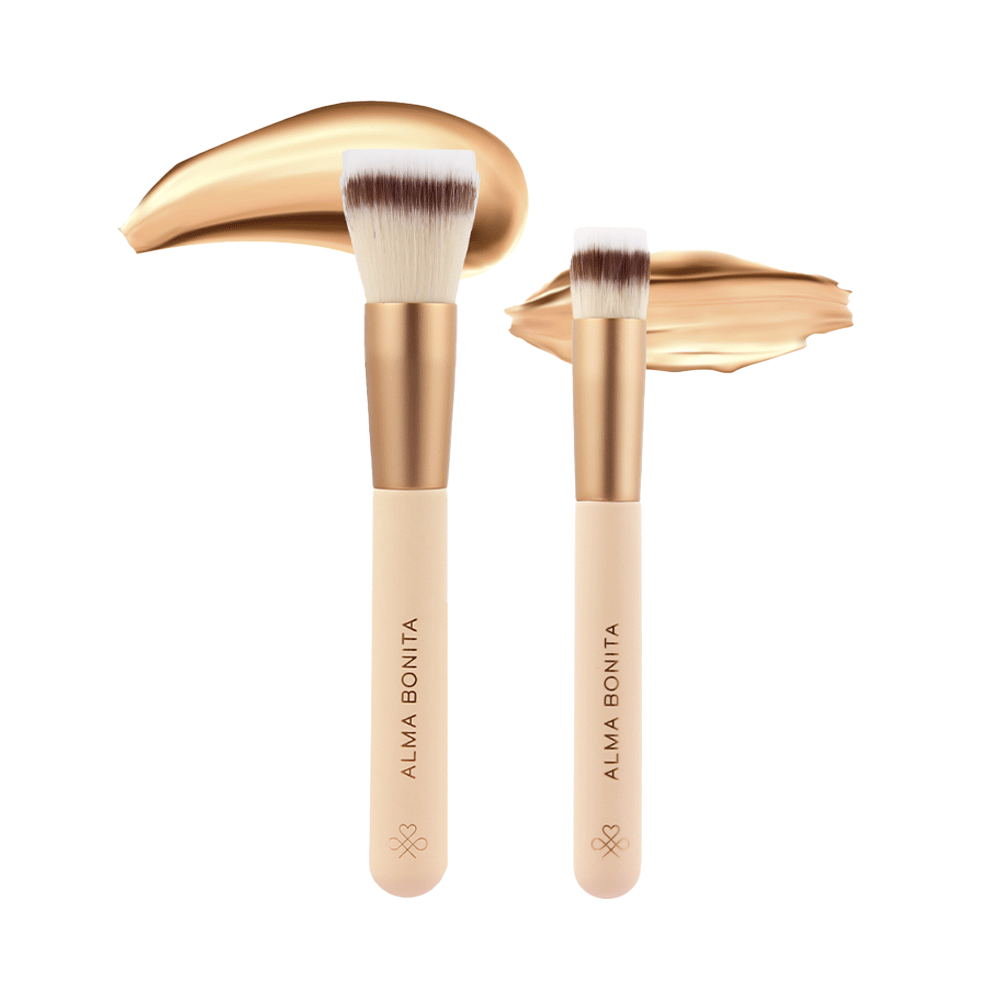 Set de 2 Brochas de maquillaje Alma Bonita Stippling Pack