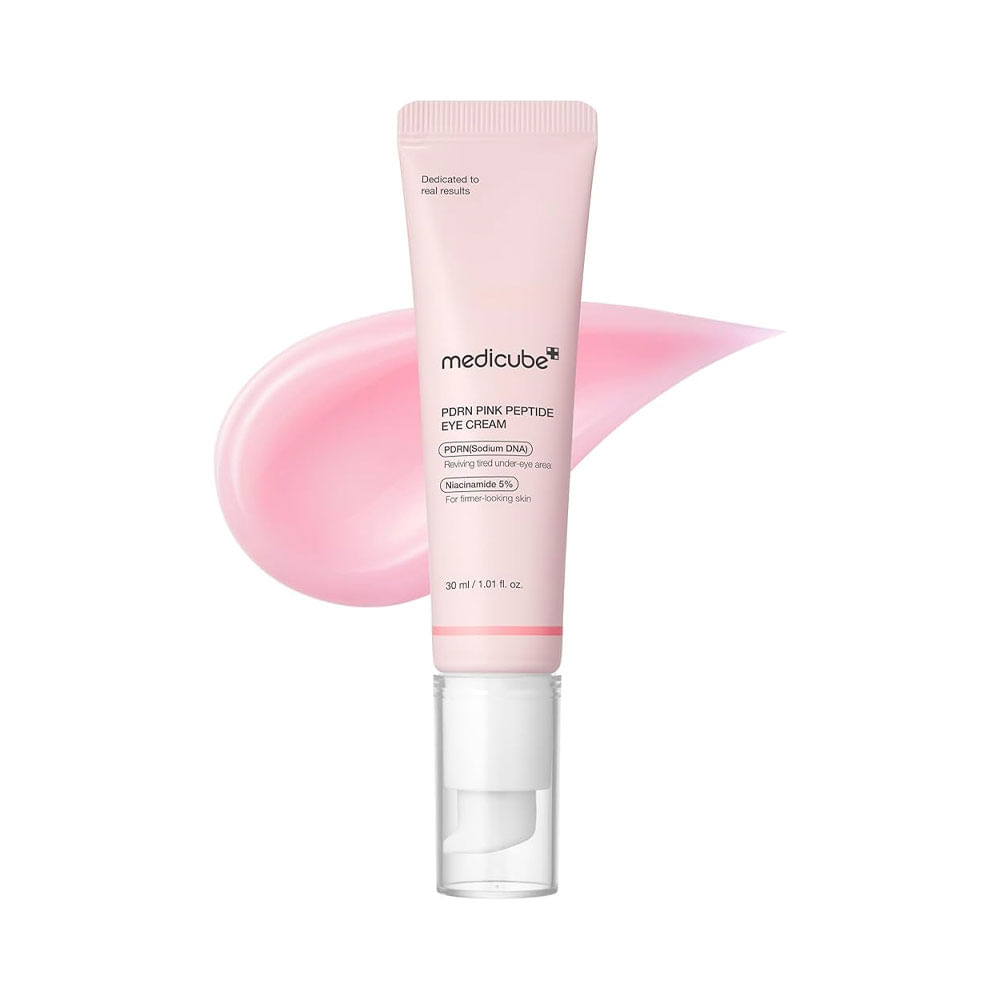 Contorno de Ojos Medicube PDRN Pink Peptide Eye Cream Reafirmante 30 ml