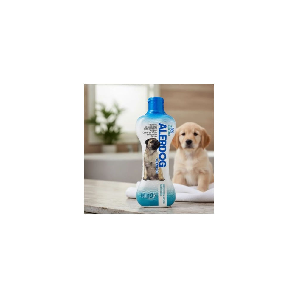 SHAMPOO ALERDOG - HIDROCORTISONA ACETATO-AVENA COLOIDAL - 500 ML