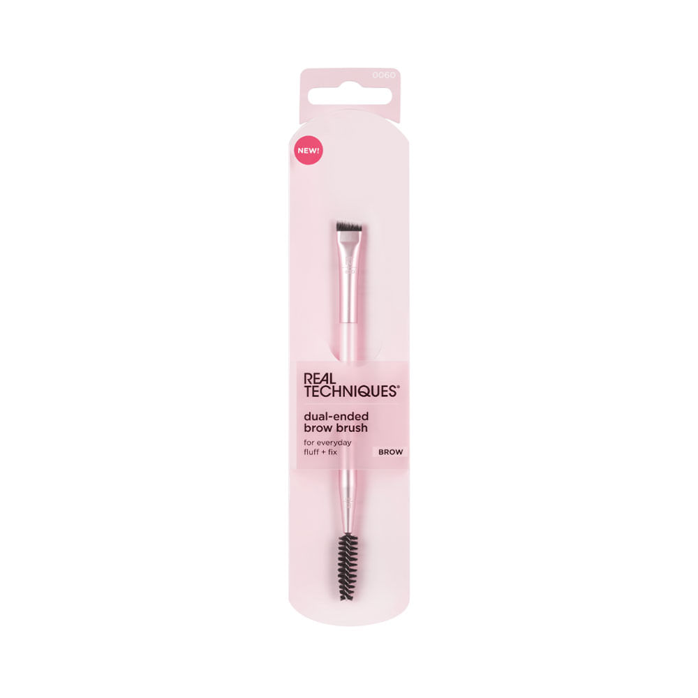 Brocha de maquillaje Real Techniques 600 Dual Ended Brow doble punta