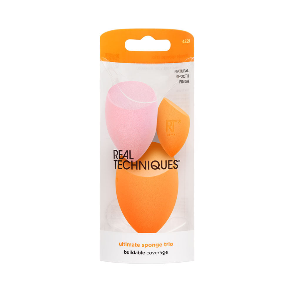 Set de 3 esponjas maquillaje Real Techniques Ultimate Sponge Trio