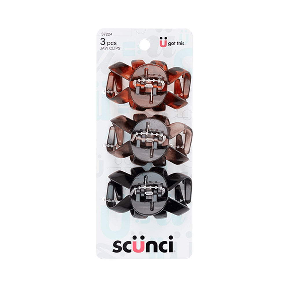 Ganchos para cabello Scunci Octopus 6 cm 3 unidades