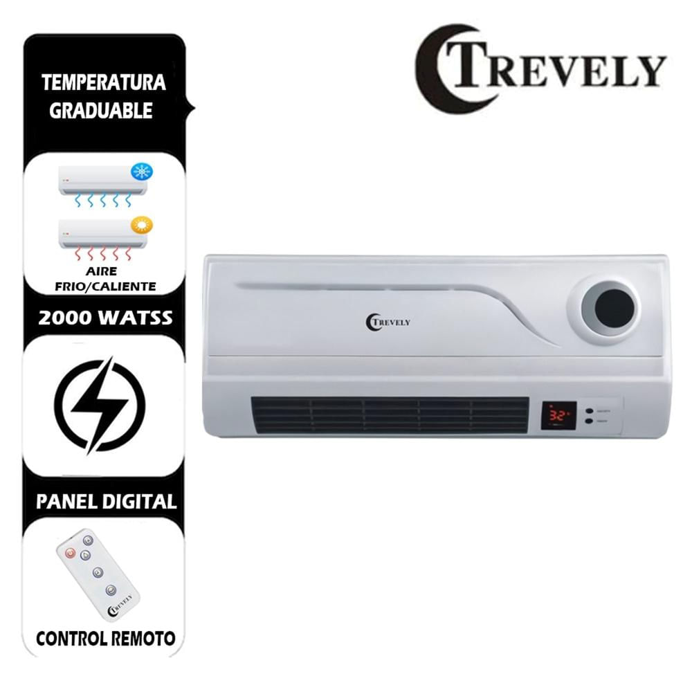 Calentador de Pared TCH-080 2000W con control remoto