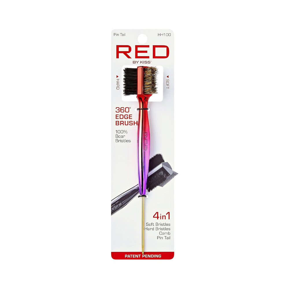 Cepillo Red by Kiss 360 Edge Brush Pink HH100