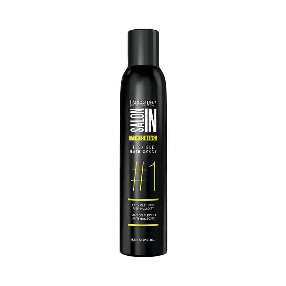 Laca fijadora Recamier Salon In Flexible Hair Spray #1 Flexible y Suave 280 ml