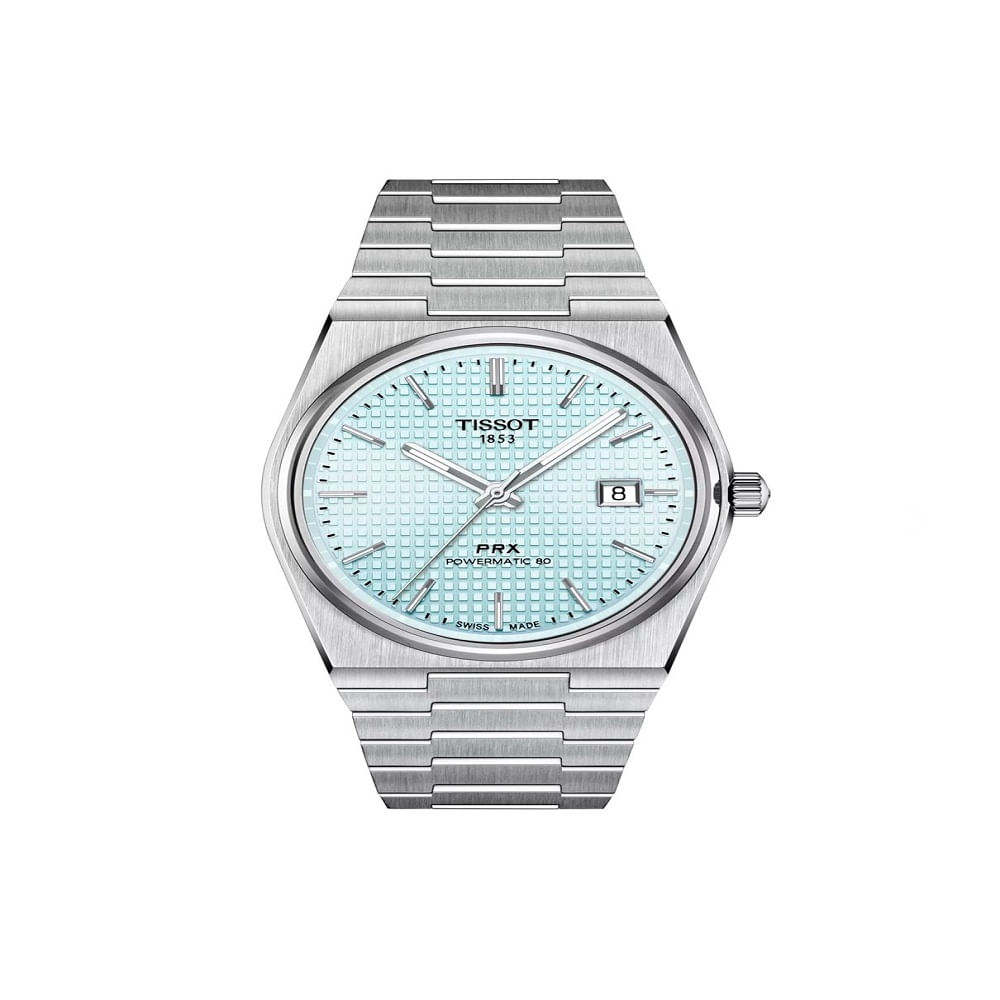 RELOJ TISSOT PRX AUTOMATICO BLUE ICE POWERMATIC 80