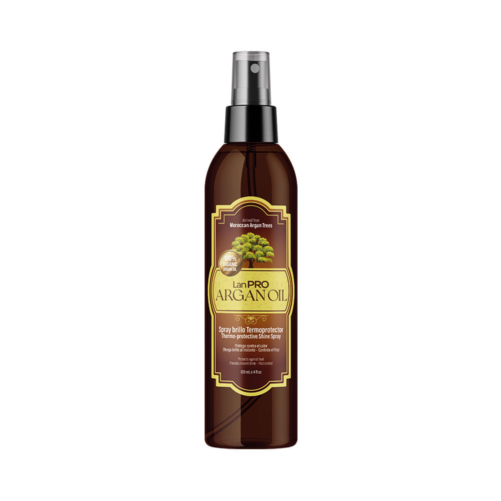 Spray brillo Termoprotector Lan Pro Argan Oil 120 ml