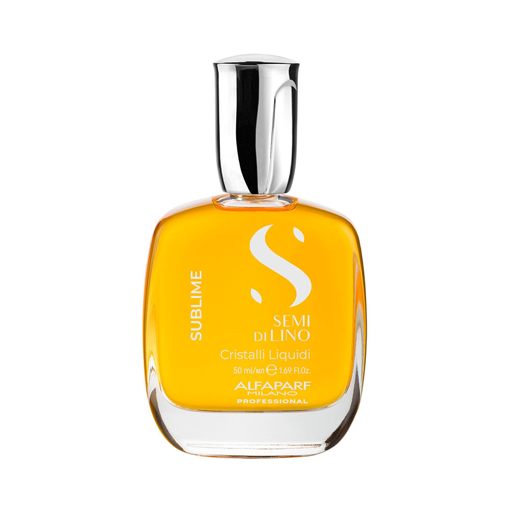 Sérum Capilar Alfaparf Semi Di Lino Sublime Cristalli Liquidi aceite iluminador 50 ml