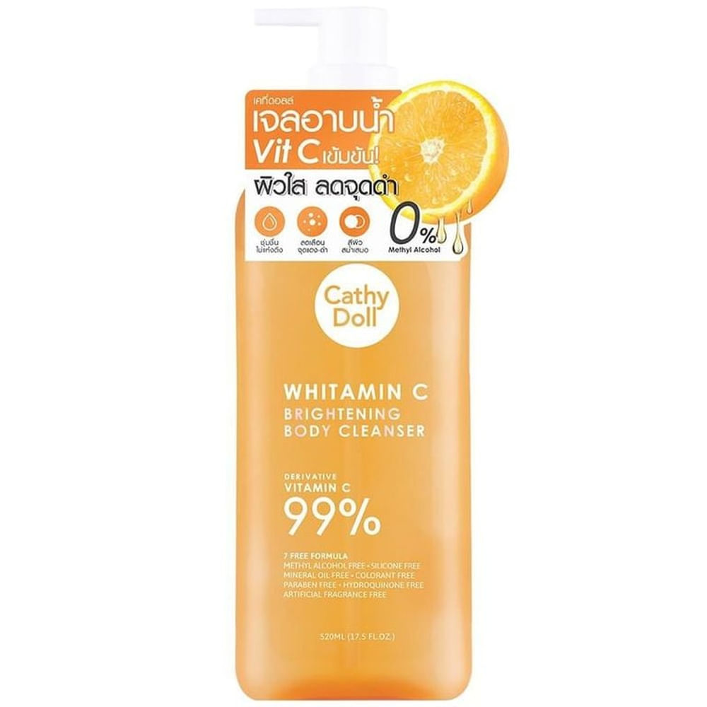 Cathy Doll Whitamin C Brightening Body Cleanser 520ml