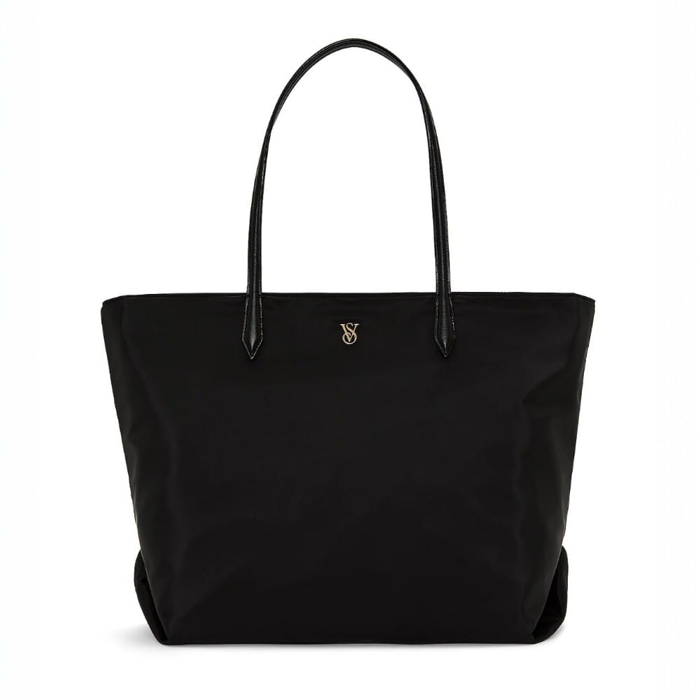 CARTERA TOTE VICTORIAS SECRET NEGRO