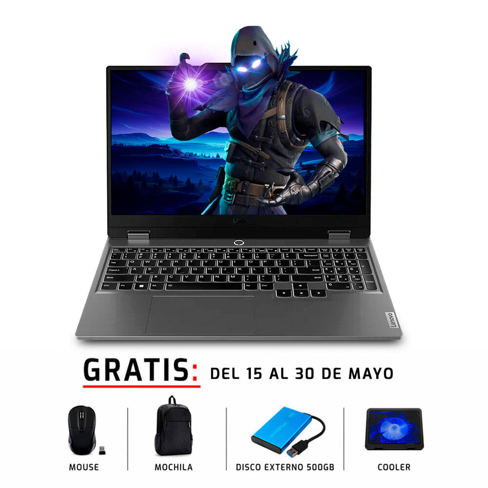 Laptop Lenovo LOQ 15ARP9 15.6 Ryzen 5 7235HS 28GB DDR5 500GB RTX4050 6GB