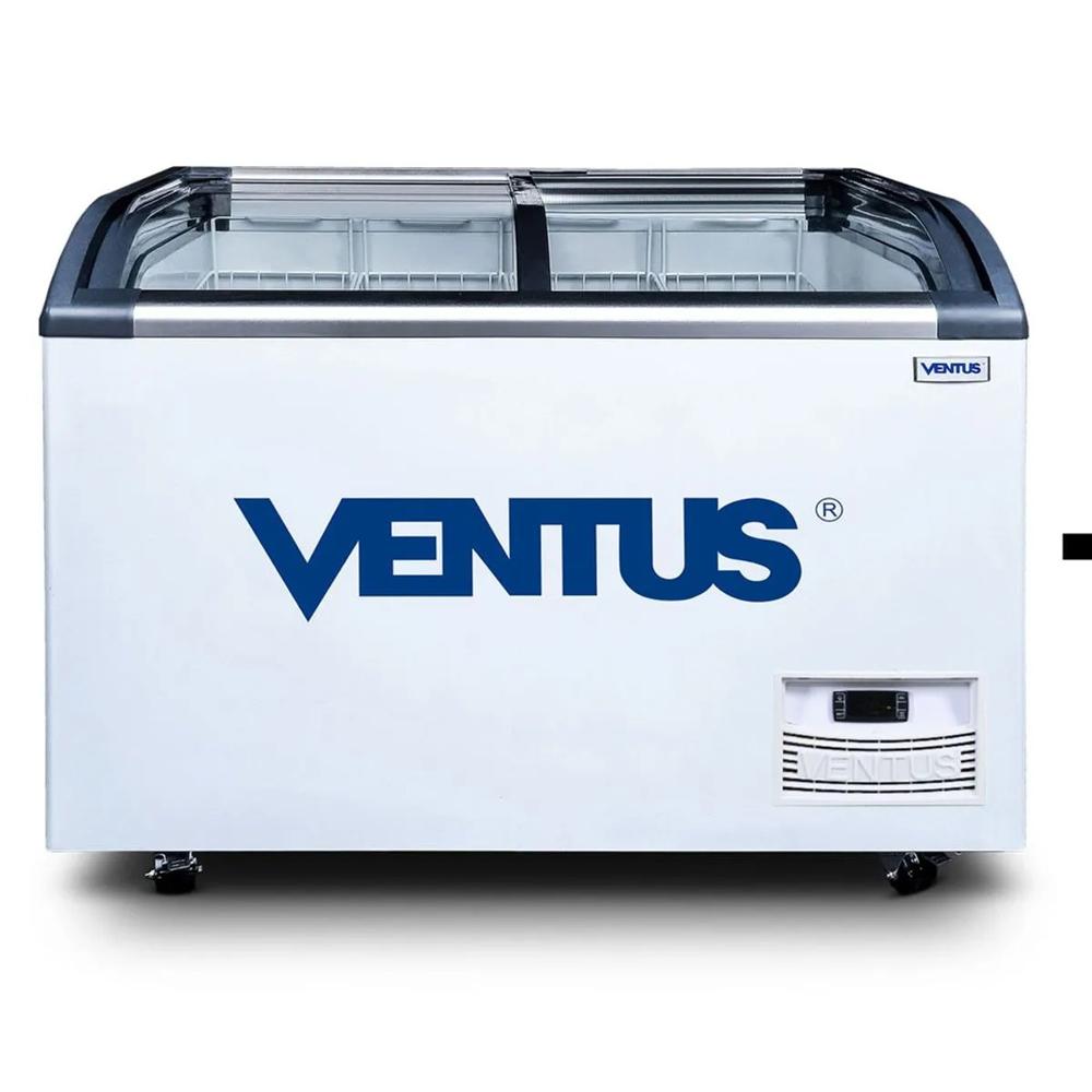 Congeladora Ventus Tapa Vidrio Curvo 320L PRO -  CTV-320Q PRO
