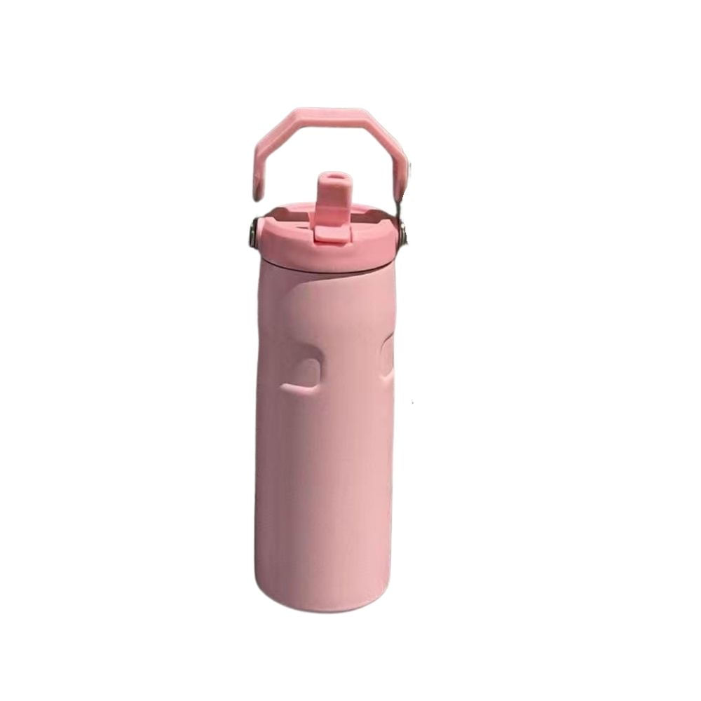 Termo Toma todo de acero inoxidable 600 ml Rosa