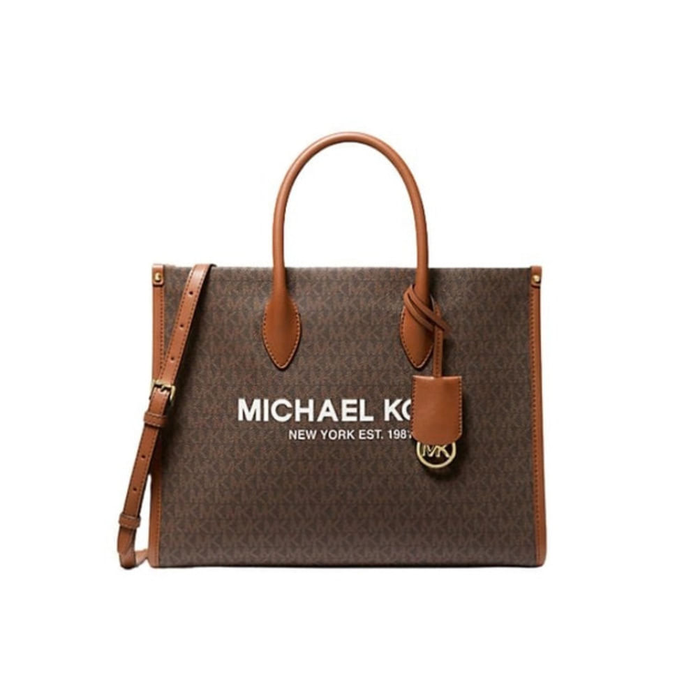 CARTERA TOTE MICHAEL KORS MONOGRAFIADA MARRÓN
