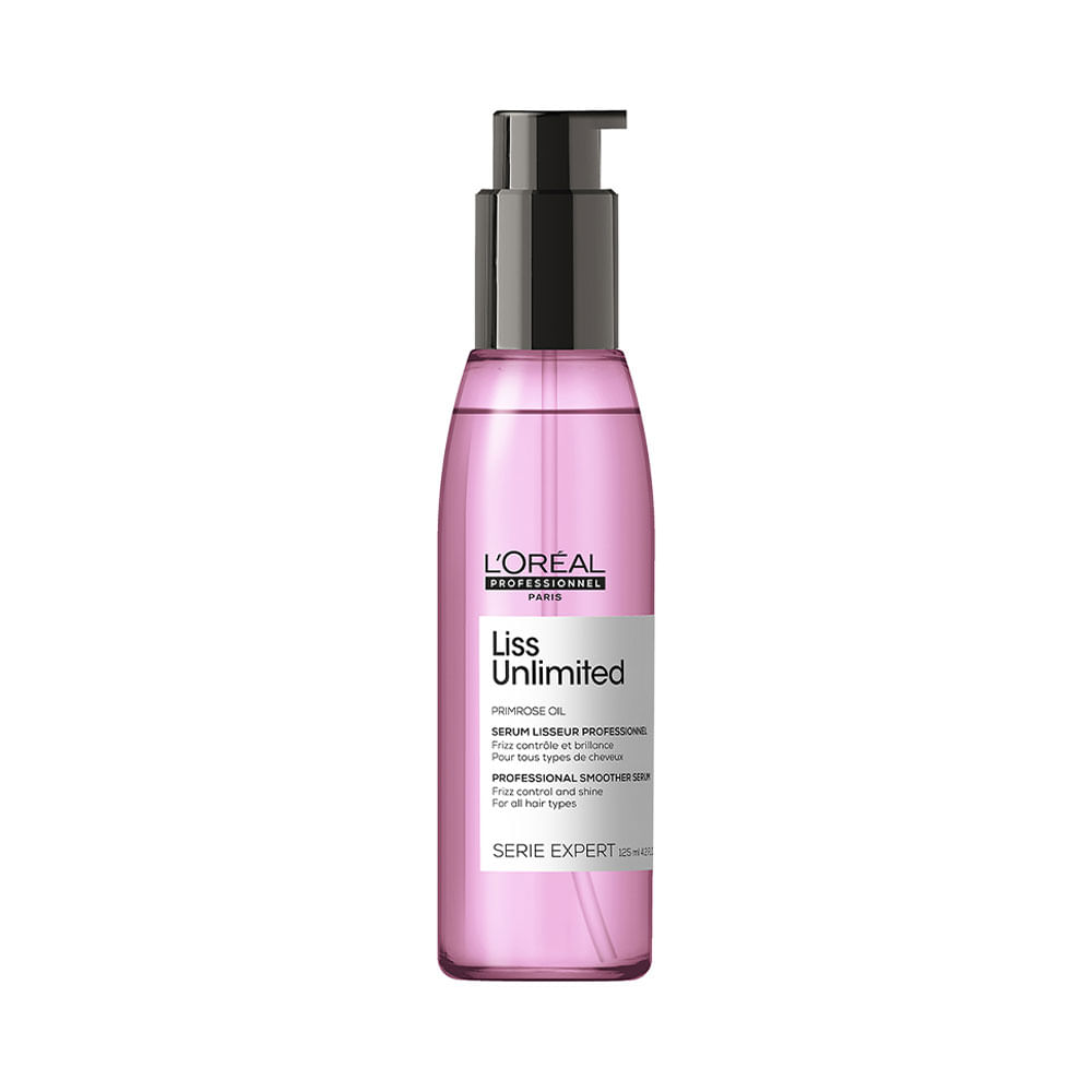 Sérum L'Oréal Professionnel Liss Unlimited para cabello rebelde, seco y con frizz 125 ml