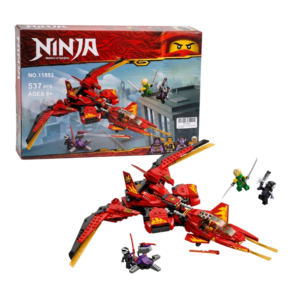 My World Set de Bloques Caza Ninja de 537 Piezas