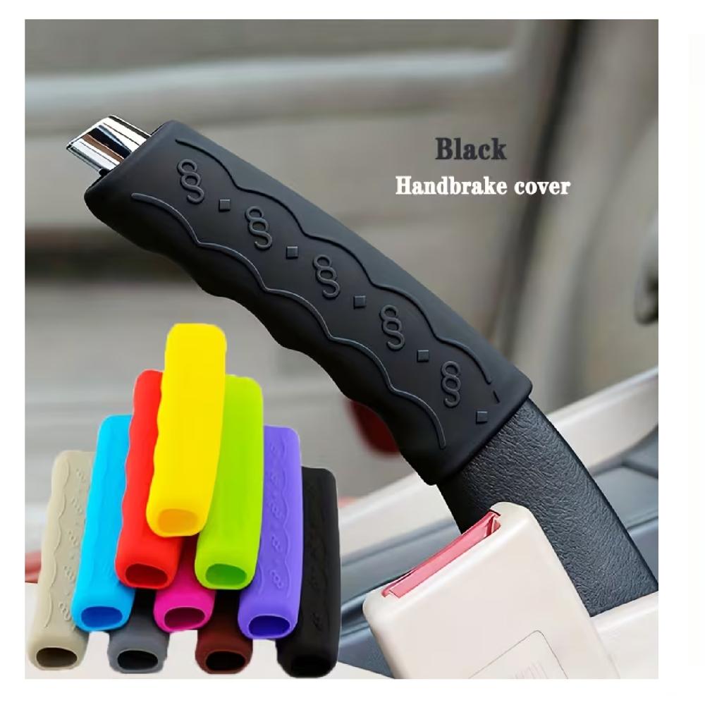 Protector De Freno De Mano Para Auto Color Negro TM