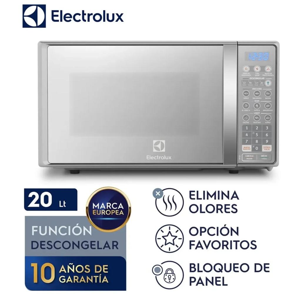 Horno Microondas 20 Litros Electrolux - EMDO20S2GSRUG