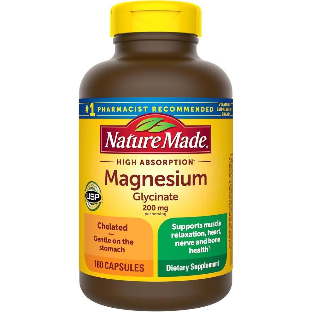 Suplemento Nature Made 031604032593 200mg 180 Capsules