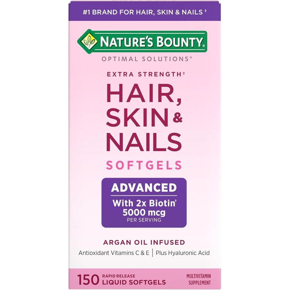 Suplemento Nature's Bounty 35710 Cabello, Piel y Uñas