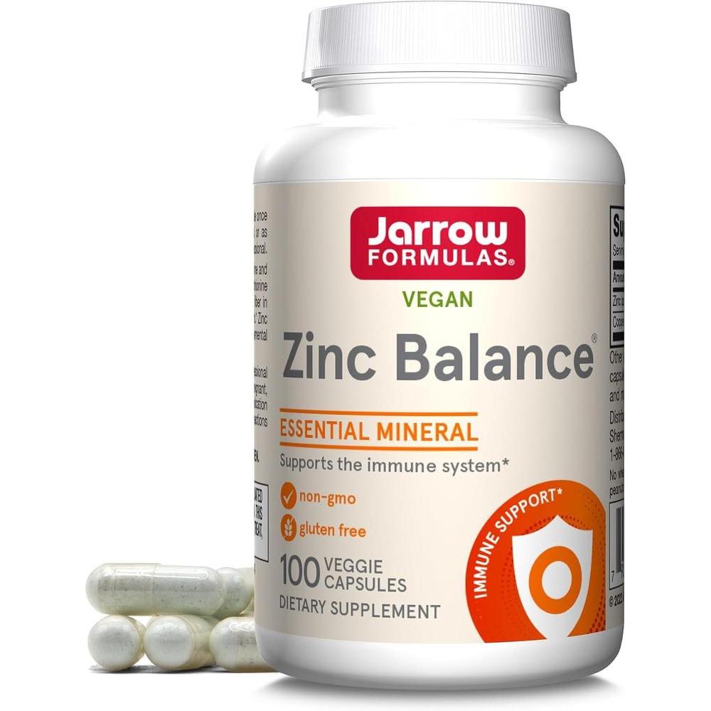 Balance de Zinc Jarrow Formulas, cobre para apoyo inmunológico