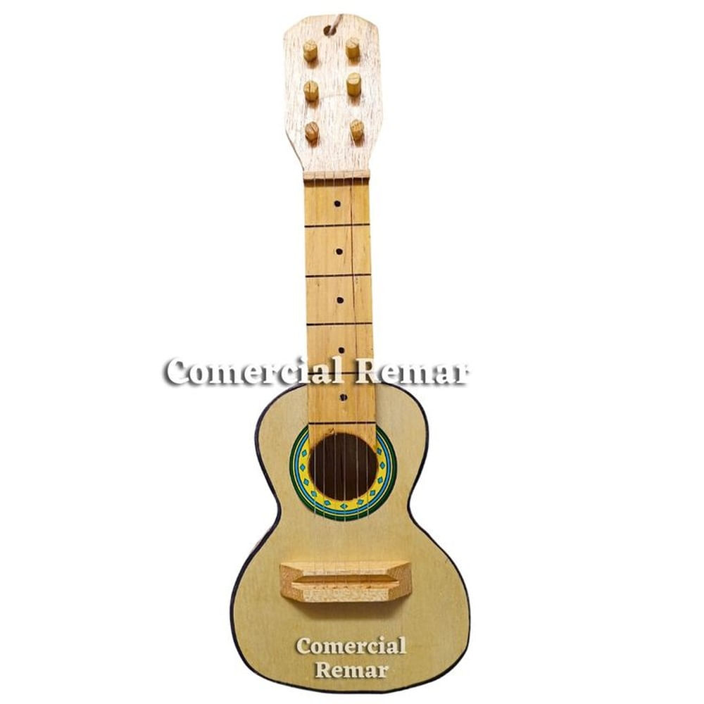 Guitarra Economica Chica Instrumento Musical de Madera para Niños