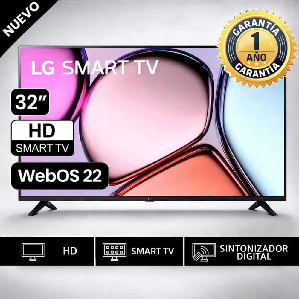 Televisor LG Smart TV 32 LED HD 32LR600BPSC