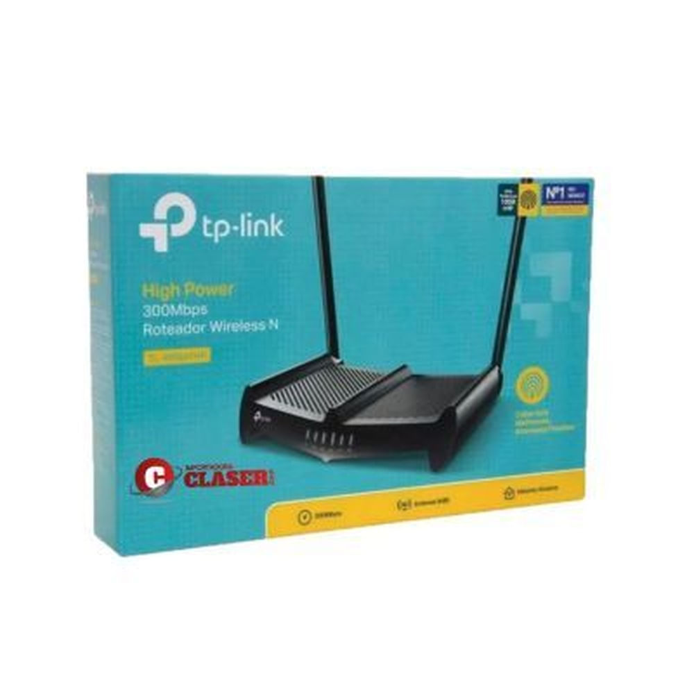 ROUTER TP-LINK TL-WR841HP 300MBPS 5PTS BASE100 Negro
