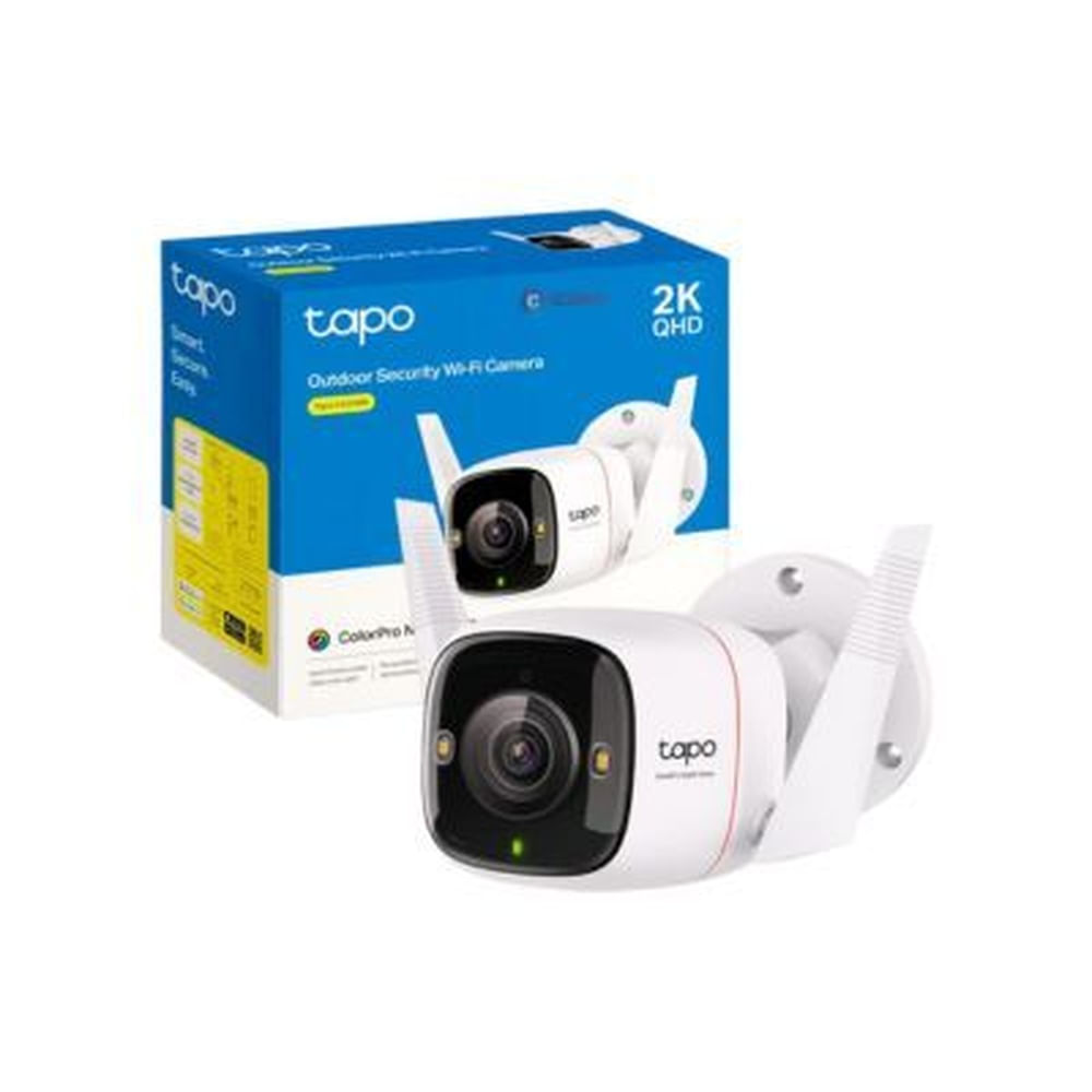 CAMARA IP TP-LINK TAPO C325WB 2K 4MP COLOR EXT RJ45 Blanco