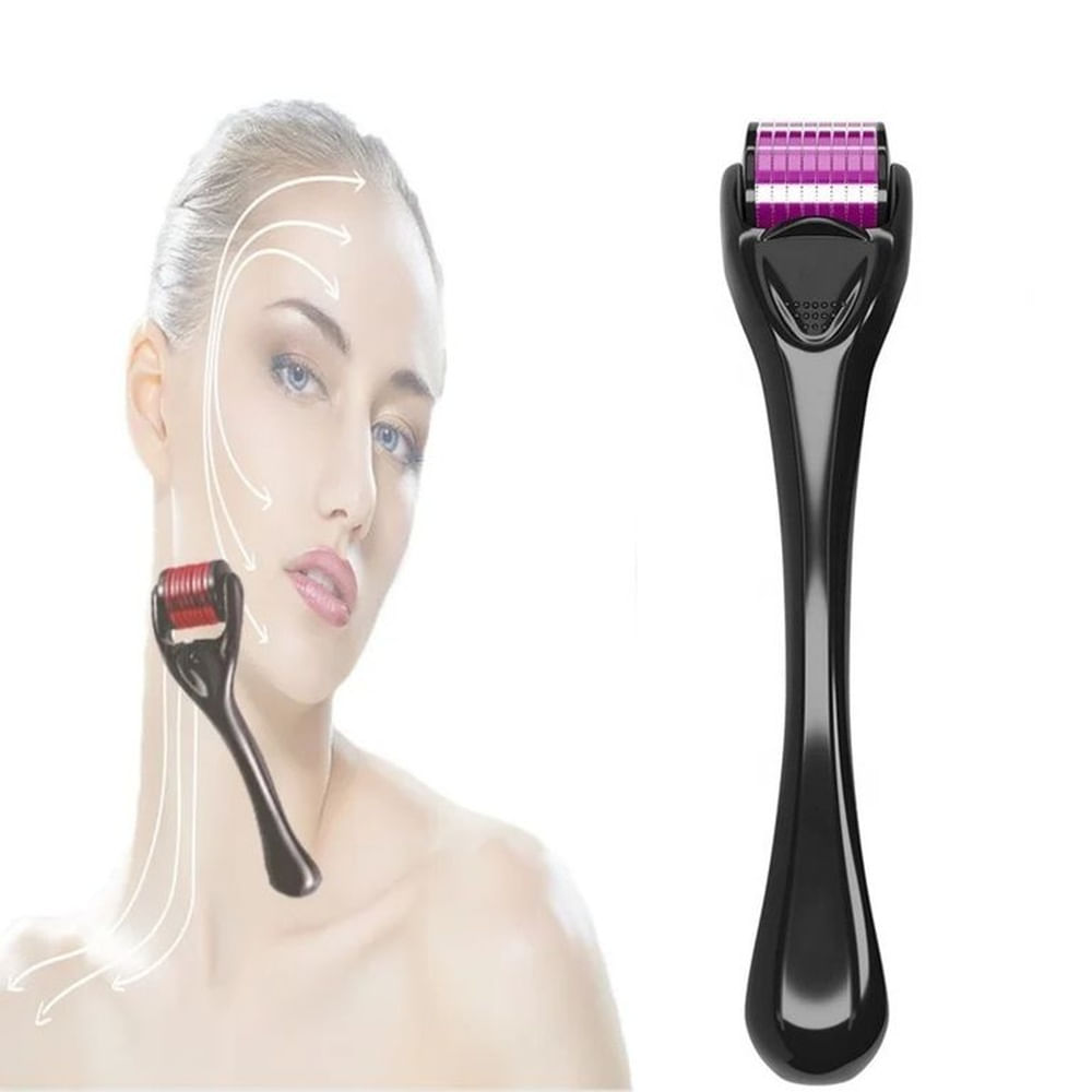 Derma Roller Para la Barba Piel y Cabello