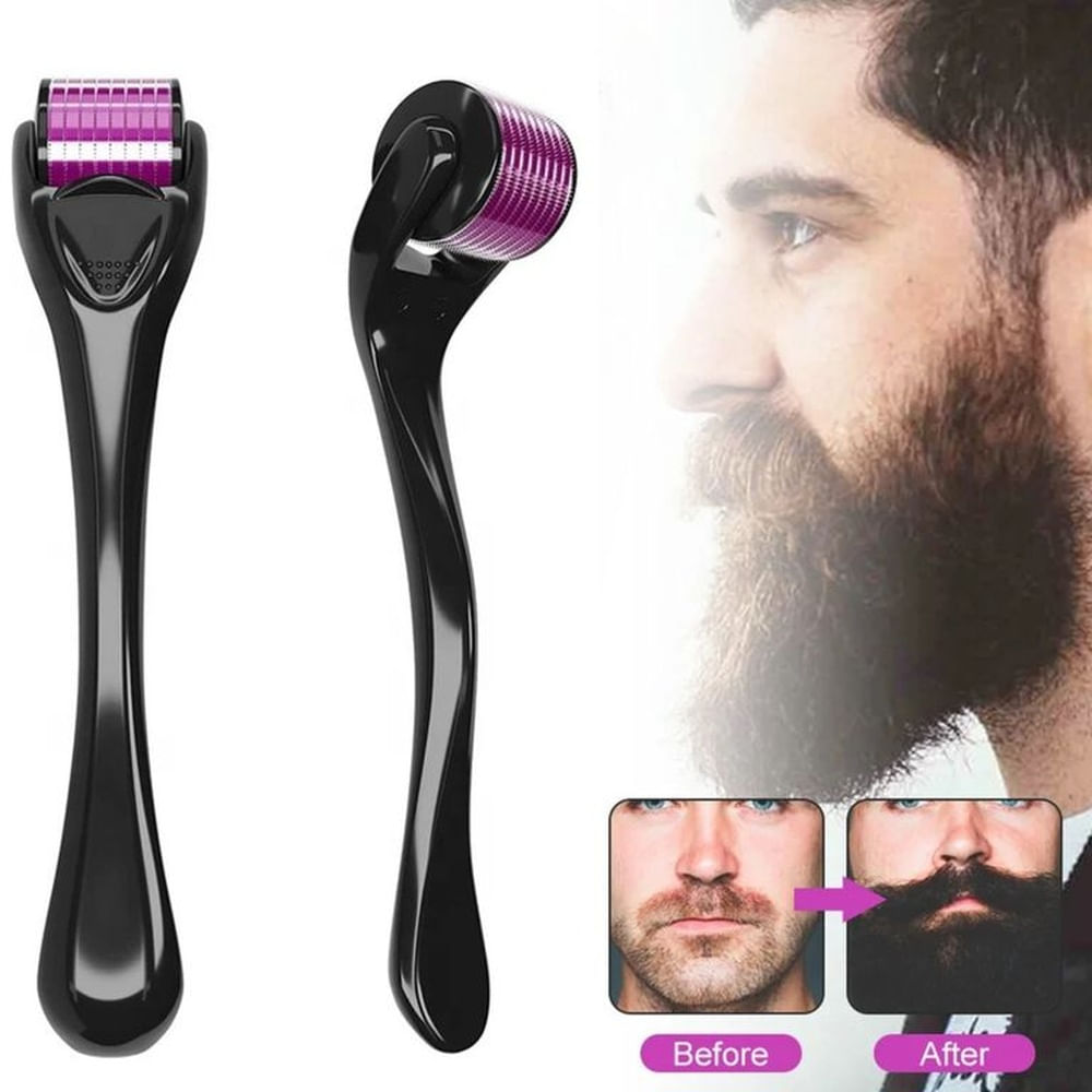 Dermaroller Rodillo Para la Barba Piel y Cabello 05mm