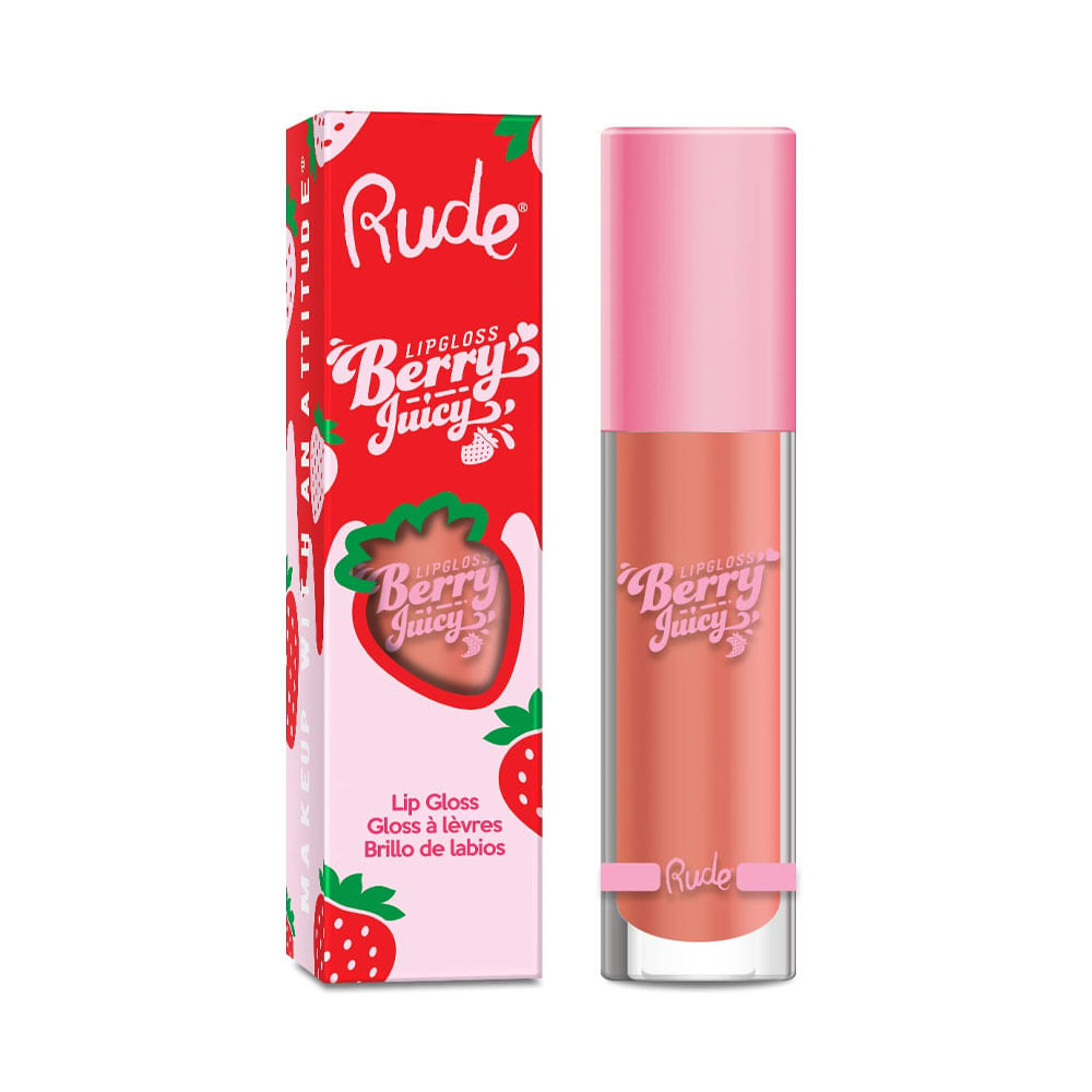 Brillo Labial Rude Berry Juicy Lip Gloss Nudist
