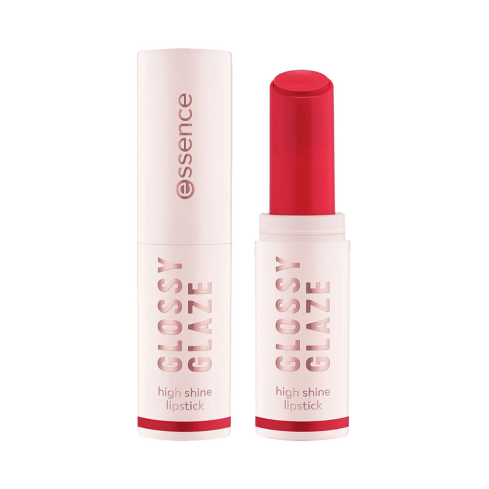 Brillo Labial Essence Glossy Glaze Lipstick 04 Red-dy For The Day