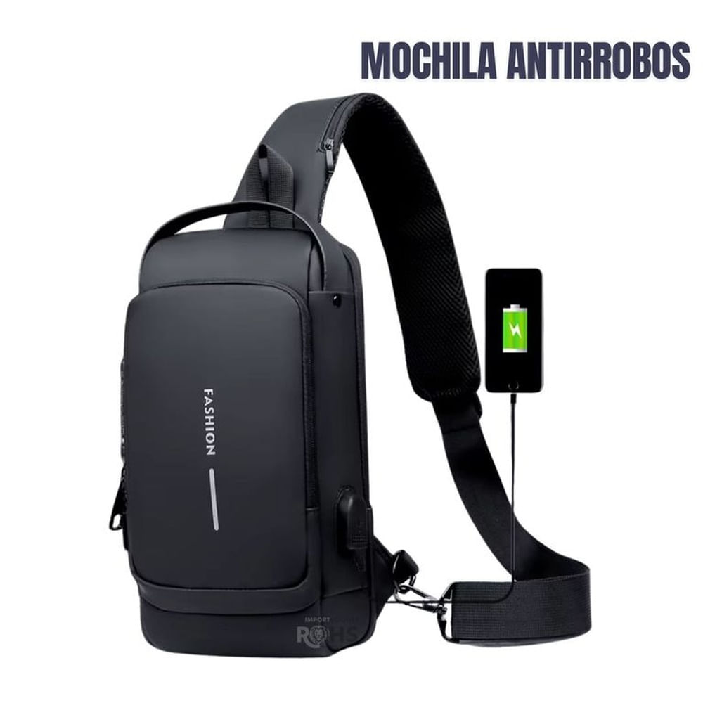 Mochila Pechera Antirrobo para Hombres