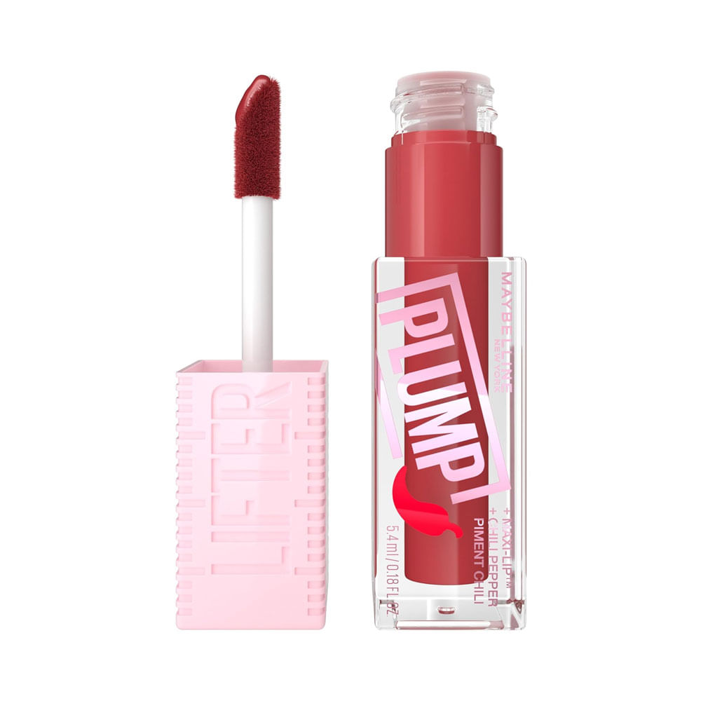 Brillo Labial Maybelline Lip Lifter Gloss Plump 006 Hot Chili